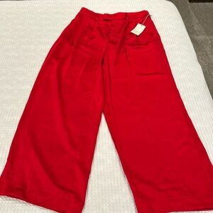 Red dress pants